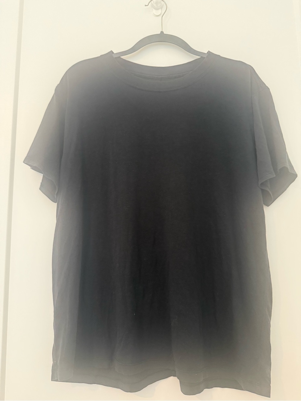 lululemon athletica Black Short Sleeve Crew Tee